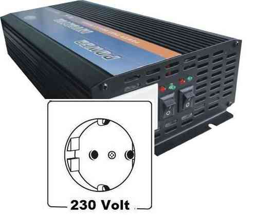 24 Volt 1000 Watt Omvormer • Converter