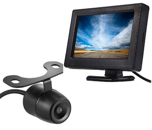 V4 Achteruitrijcamera set 4.3 Inch LCD Camera CM019