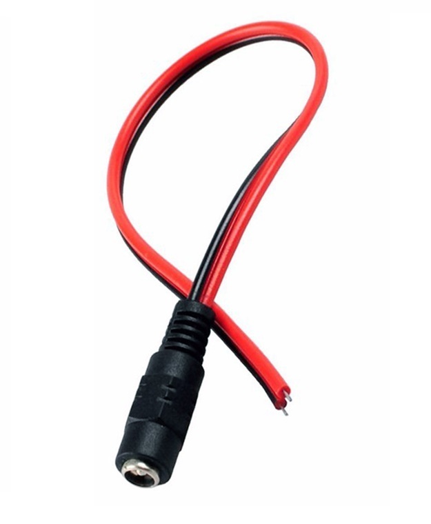 periscoop Eenzaamheid ijsje Female - DC power kabel 30 cm (plus/min aansluit kabeltje voor de voeding  vrouwelijk) - SPY-Europe Hi-Tech Shop