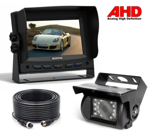 Actie 2K AHD set V2-5 inch Achteruitrijcamera set aanbieding Camera (Zwart)V2-051 AHD