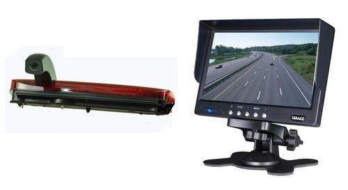 L7 Ford Transit Connect Derde Remlicht Camera Bj.2014-Heden CM037 met Monitor L7 en 10 meter Kabel