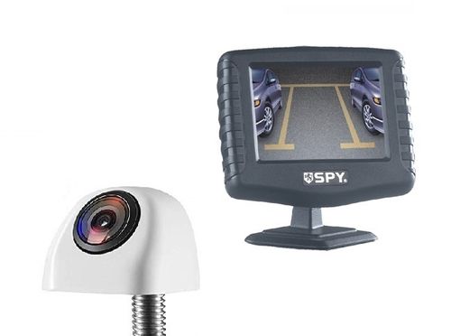 V3 Monitor LCD 2,4 Inch - Achteruitrijcamera set met Camera CM026 Wit