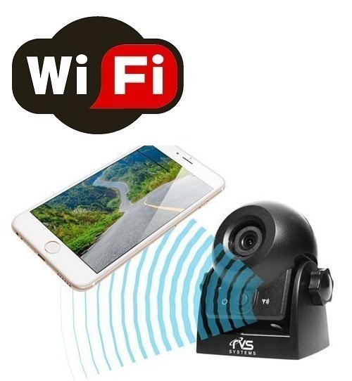 synoniemenlijst Leger Huiskamer RVS Wifi achteruitrijcamera met oplaadbare batterij Plug en Play  (RVS-83112-WiFi) - SPY-Europe Hi-Tech Shop